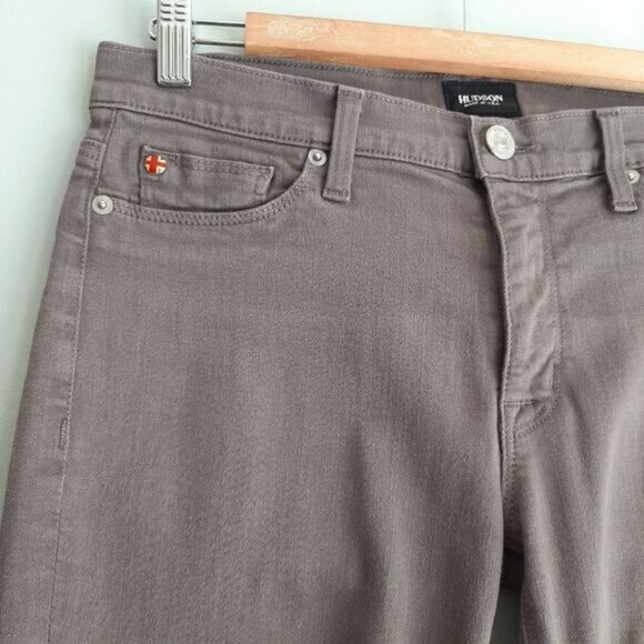 HUDSON | Colette Mid Rise Skinny Jeans Steel Grey Sz 29 Flawed - Picture 5 of 15